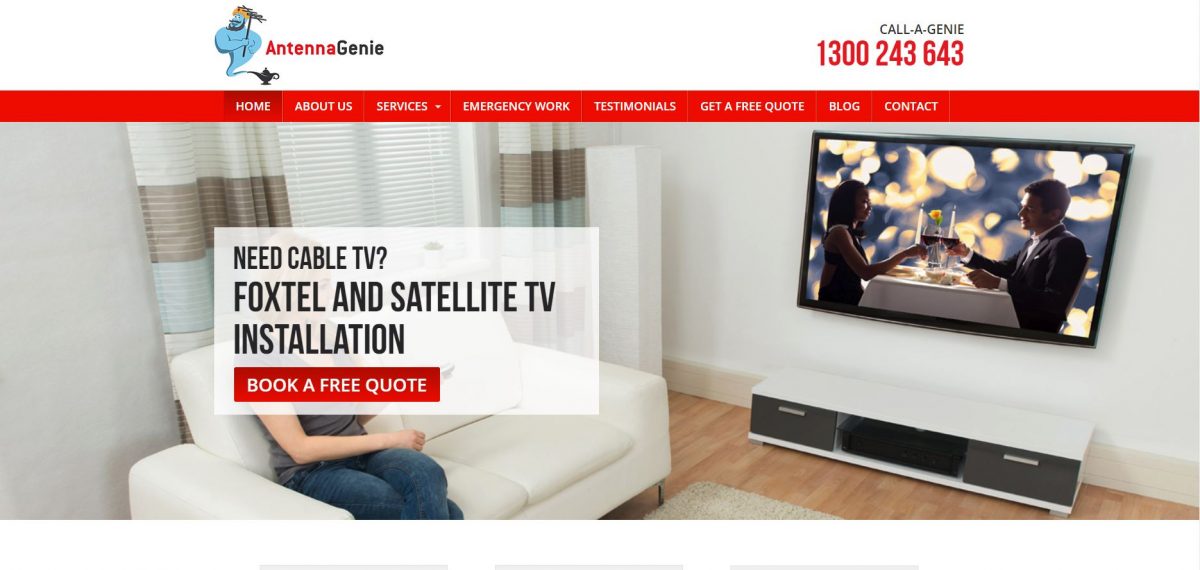 Antenna Genie - Web Design & Online Marketing Agency - Direct Clicks